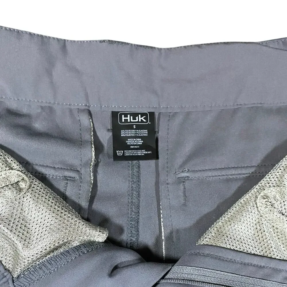HUK Sport Slate Gray Shorts - S
